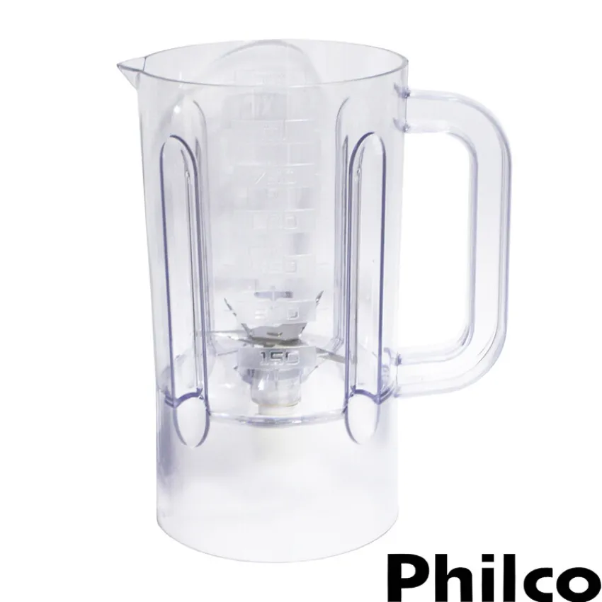 COPO PARA LIQUIDIFICADOR BRITÂNIA/PHILCO BMP950P BMP950V PH900P PH900V | ATENÇÃO: SEM TAMPA | COR: PRETO