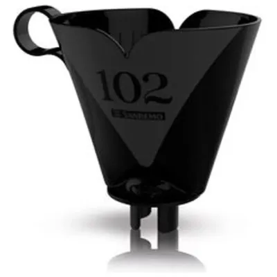 SUPORTE PARA FILTRO DE CAFÉ PLÁSTICO – TAMANHO 102 – SR1102/1 - COR: PRETO