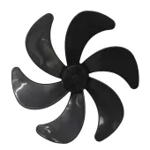 HÉLICE PARA VENTILADOR BRITÂNIA / PHILCO 6 PÁS 30CM | PVT300P |  MEGA TURBO 30 | COR: PRETO (021866)