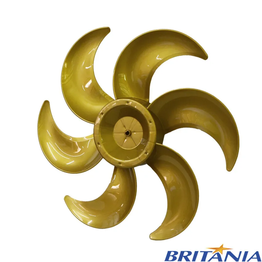 HÉLICE PARA VENTILADOR BRITÂNIA / PHILCO 6 PÁS 40CM | BVT410G PVT400G | COR: DOURADA