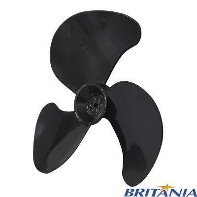 HÉLICE PARA VENTILADOR BRITÂNIA 3 PÁS 30CM | VENTUS 30 |  FAMA 30 | COR: PRETO (021868)