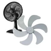 HÉLICE PARA VENTILADOR BRITÂNIA 6 PÁS 30CM | B30 SILENCIUM | VENT COLUNA 30 SIX | MEGA TURBO 30 SIX | COR: CINZA CLARO