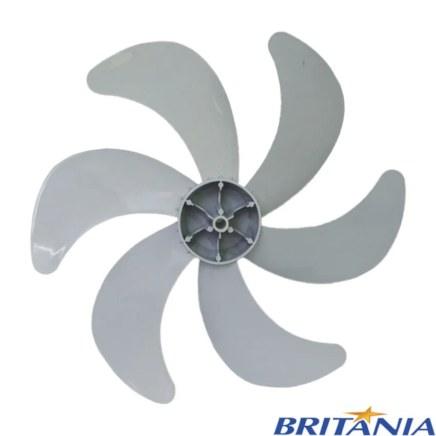 HÉLICE PARA VENTILADOR BRITÂNIA 6 PÁS 30CM | B30 SILENCIUM | VENT COLUNA 30 SIX | MEGA TURBO 30 SIX | COR: CINZA CLARO