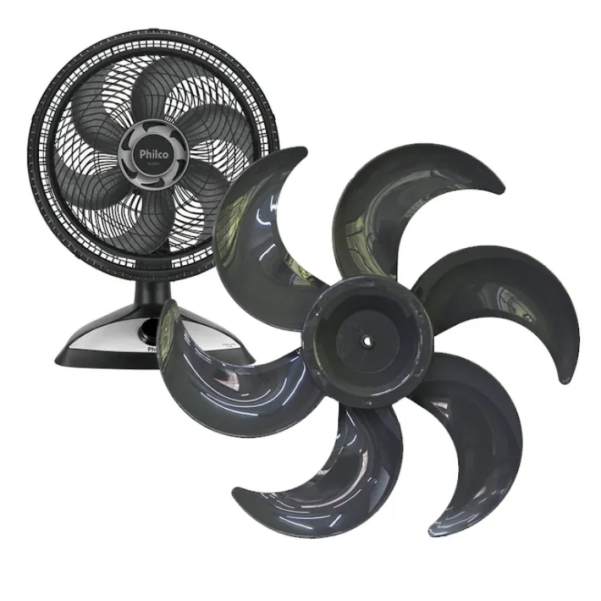 HÉLICE PARA VENTILADOR  BRITÂNIA 6 PÁS 40CM |  VENTUS 40 SIX | BVT402 | COR: CINZA ESCURO