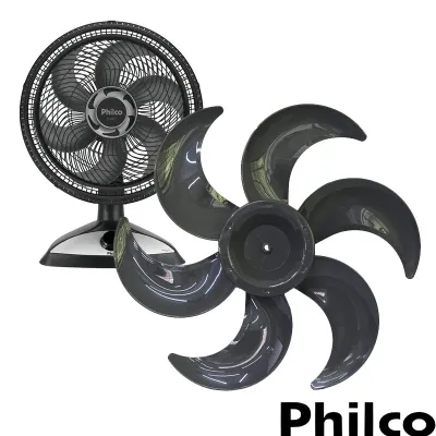 HÉLICE PARA VENTILADOR  BRITÂNIA 6 PÁS 40CM |  VENTUS 40 SIX | BVT402 | COR: CINZA ESCURO
