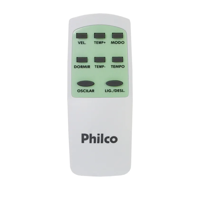 CONTROLE REMOTO BRITÂNIA/PHILCO AR CONDICIONADO PAC12000F5 PAC12000QF5 BAC11000F5 BAC11000QF5 PRIME12FO | ORIGINAL