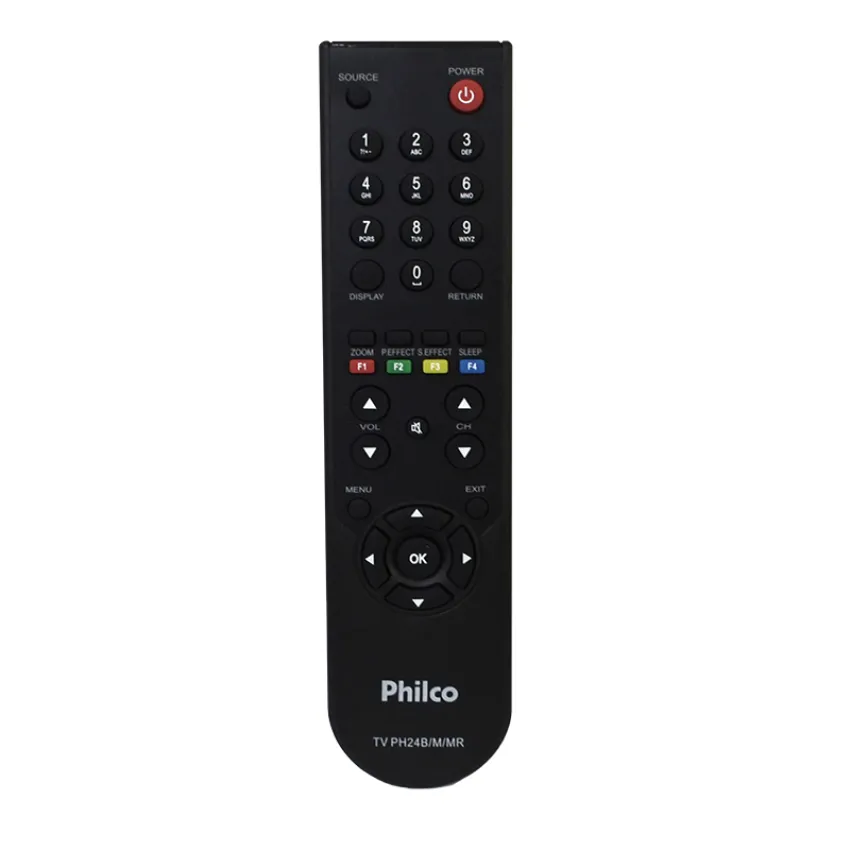 CONTROLE REMOTO PHILCO TELEVISOR PH24B PH24M (710627) | COR: PRETO | ORIGINAL