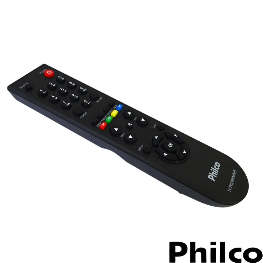 CONTROLE REMOTO PHILCO TELEVISOR PH24B PH24M (710627) | COR: PRETO | ORIGINAL