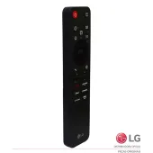 CONTROLE REMOTO LG AN-MR25 AN-MR25GA ATALHOS: NETFLIX PRIME VIDEO DISNEY+ GLOBOPLAY LG CHANNELS ALEXA | AKB76046604