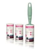 KIT ROLO ADESIVO C/ 2 REFILS TIRA PELOS ROUPAS PÓ SANREMO (SR909)