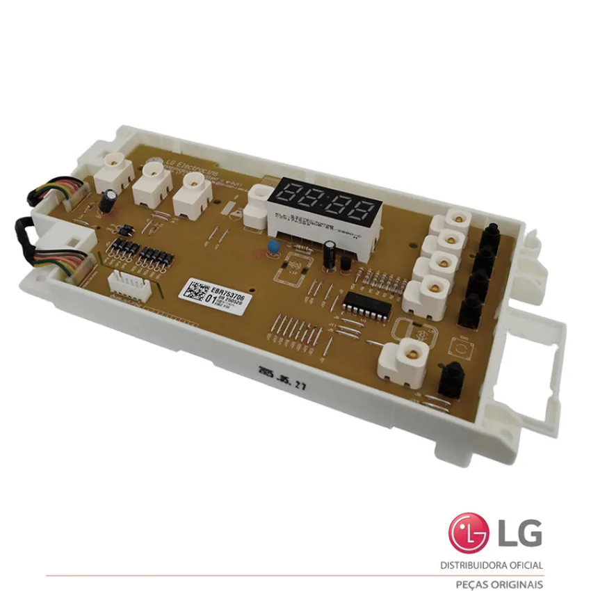 PLACA DISPLAY INTERFACE LG SECADORA RV1329C4P RV1329C7P EBR75370601 EAX61543612 | ORIGINAL