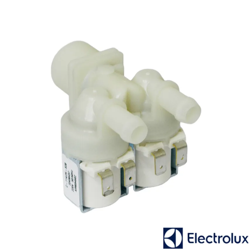 VALVULA DE AGUA DUPLA 12/6.5 220V ELECTROLUX LED17 LEE18 LED13 LED14 LED15 LEE15 LEP15 | A99084602