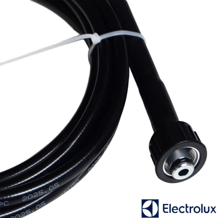 MANGUEIRA PARA LAVADORA DE ALTA PRESSÃO ELECTROLUX MODELOS: UWS31 EWS30 EWS50 TAMANHO: 4 METROS