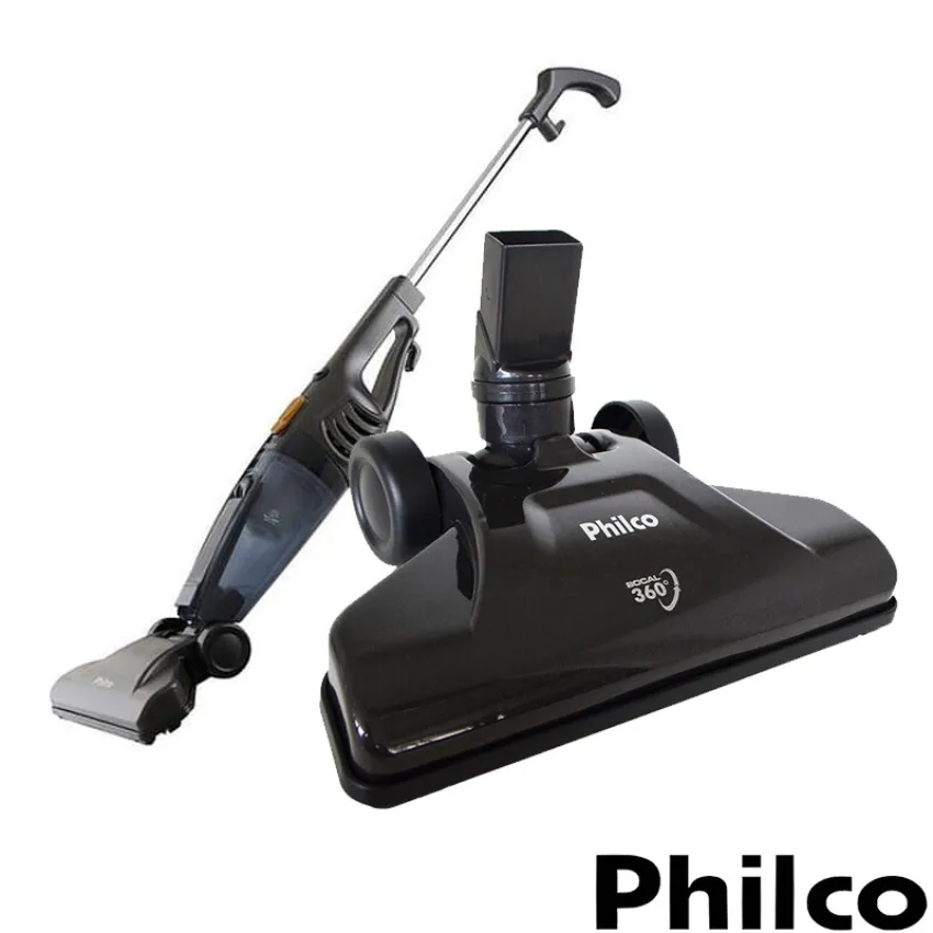 BOCAL PARA ASPIRADOR DE PÓ PHILCO 360° MODELO: PAS1450C | COR: PRETO | ORIGINAL
