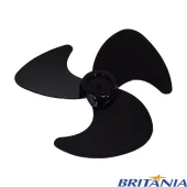 HÉLICE PARA VENTILADOR BRITÂNIA 3 PÁS 40CM | SUPER B-40 | PROTECT 40 | VENT COLUNA 40 | FAMA 40 | COR: PRETO