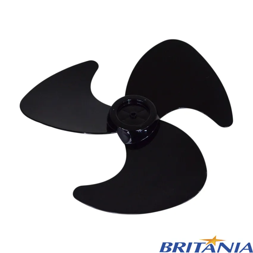 HÉLICE PARA VENTILADOR BRITÂNIA 3 PÁS 40CM | SUPER B-40 | PROTECT 40 | VENT COLUNA 40 | FAMA 40 | COR: PRETO