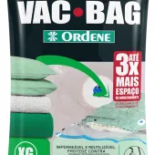 Saco a Vácuo para Armazenamento –Ordene – Vac Bag Extra Grande 80x100 cm – 56600