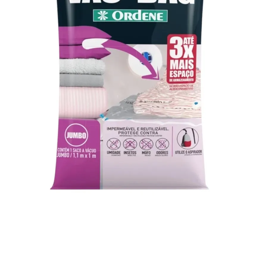 Saco a Vácuo Protetor e Organizador Vac Bag 110x100 – Ordene – 55800