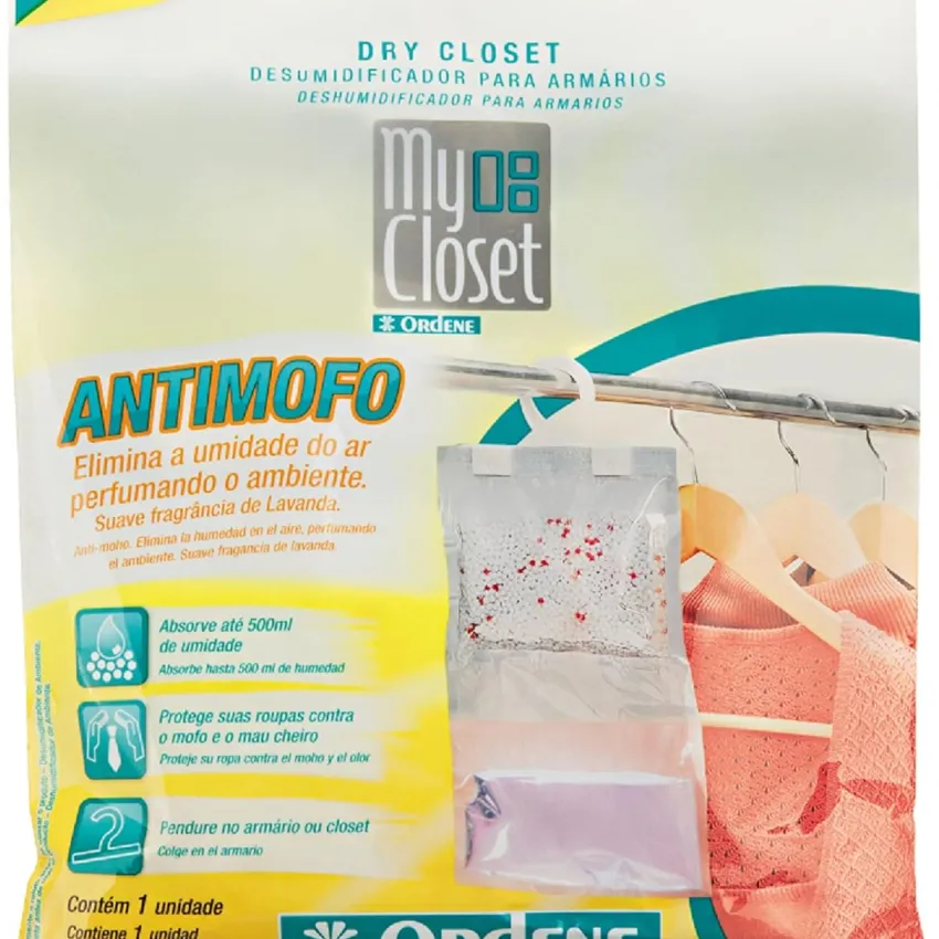 Desumidificador / Antimofo Ordene Dry Closet para Armários - OR58900