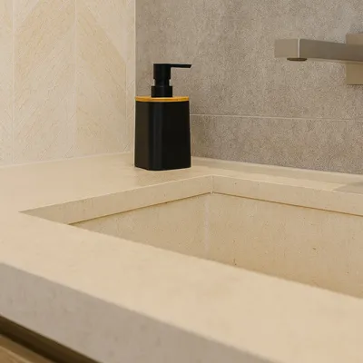 Dispenser de Sabonete Líquido em Bambu para Banheiro/Lavabo – Cor Preto OR94000