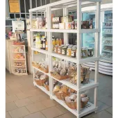 Estante Organizadora Branca com 5 Prateleiras – Suporta até 250kg – Ordene (40200)