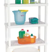 Estante Organizadora Branca com 5 Prateleiras – Suporta até 250kg – Ordene (40200)