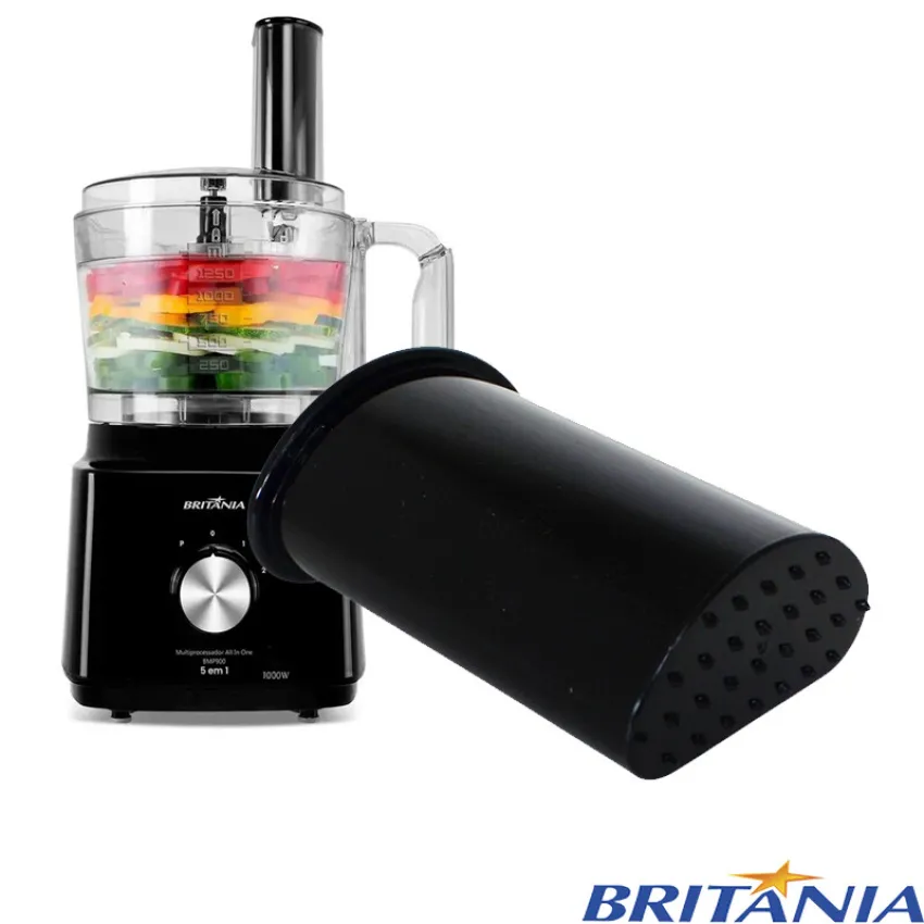 PILÃO PARA MULTIPROCESSADOR BRITÂNIA ALL IN ONE BMP900 | BMP900BP | COR: PRETO