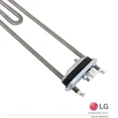 RESISTENCIA DE AQUECIMENTO COM TERMISTOR LAVA E SECA LG 127V 1000W WD-1403FD WD-1403RD WD-1409FD AEG33121504 | ORIGINAL