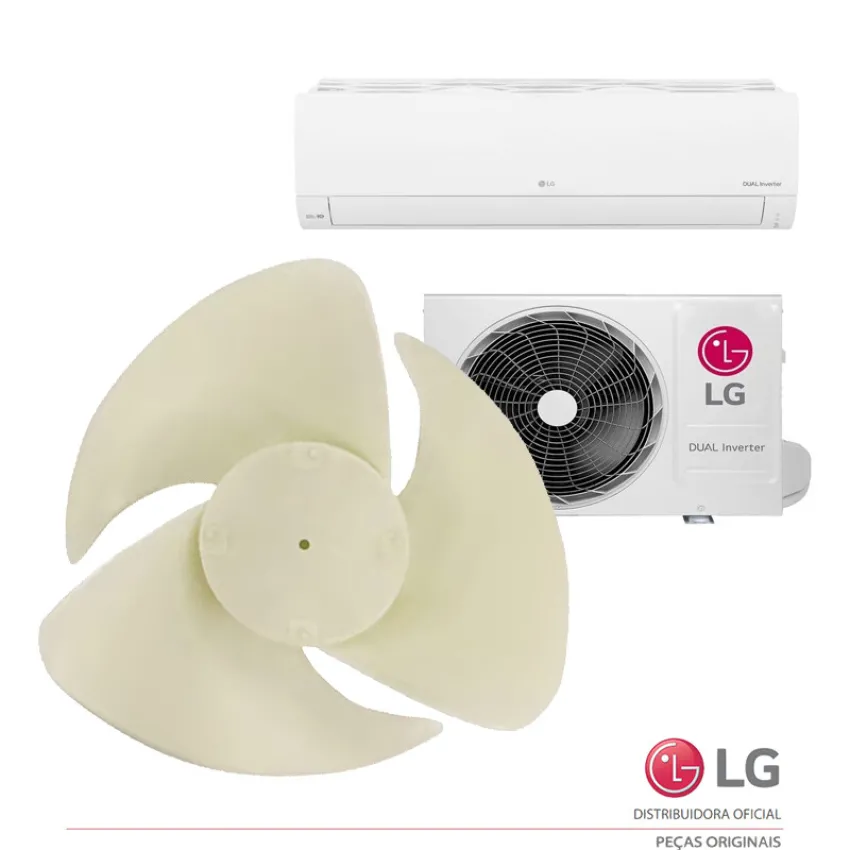 HÉLICE DO VENTILADOR AR CONDICIONADO LG CBU360FLA LSUC2423MM1 LSUC2423RM1 LSUC2423UM3 LSUC242TNM0 | 5901A10032A