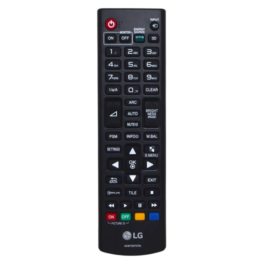 CONTROLE REMOTO LG MONITOR 32SE3B 32SE3D 43SE3KB 43SE3KD 49SE3KB 49SE3KD 49SH7DB 49VL5B |  AKB73975762