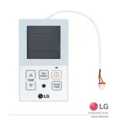 CONTROLE REMOTO COM FIO PARA APARELHOS DE AR CONDICIONADO CASSETE LG PQRCHCA0QW AKB72955808