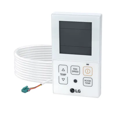 CONTROLE REMOTO COM FIO PARA APARELHOS DE AR CONDICIONADO CASSETE LG PQRCHCA0QW AKB72955808