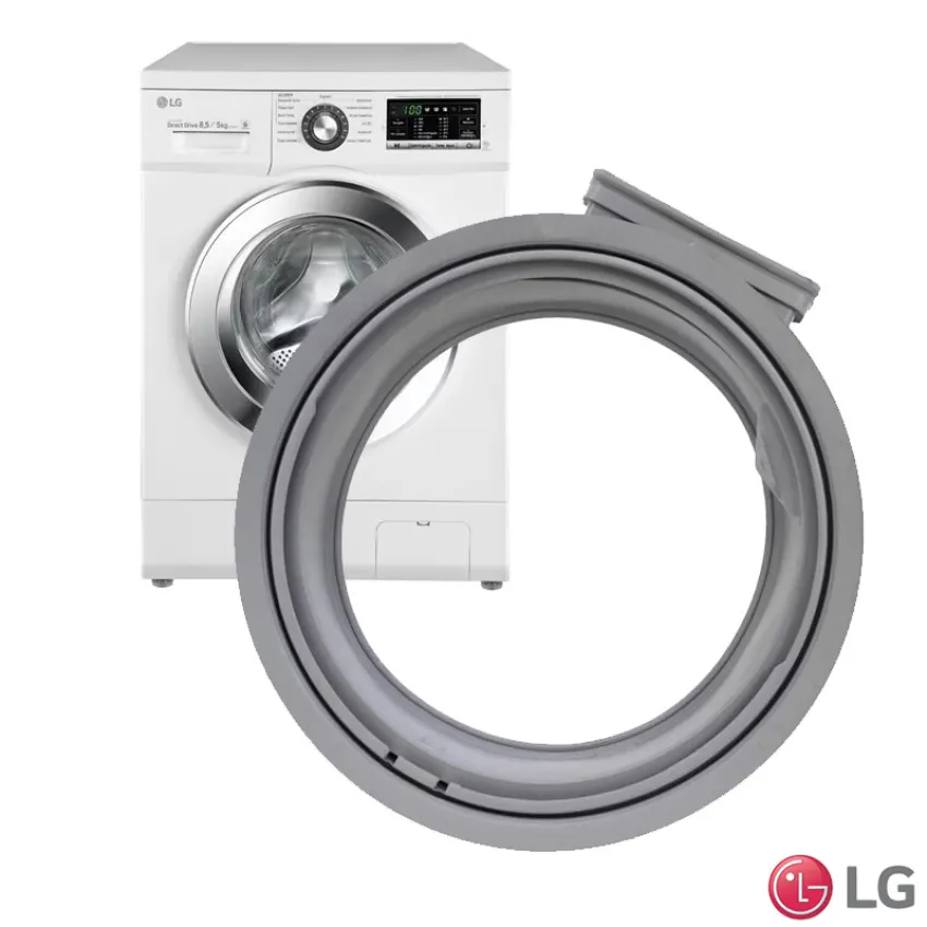 GUARNIÇÃO BORRACHA DA PORTA LAVADORA LG WD9WE6 WD9WE6A MDS65654401 MDS65654402
