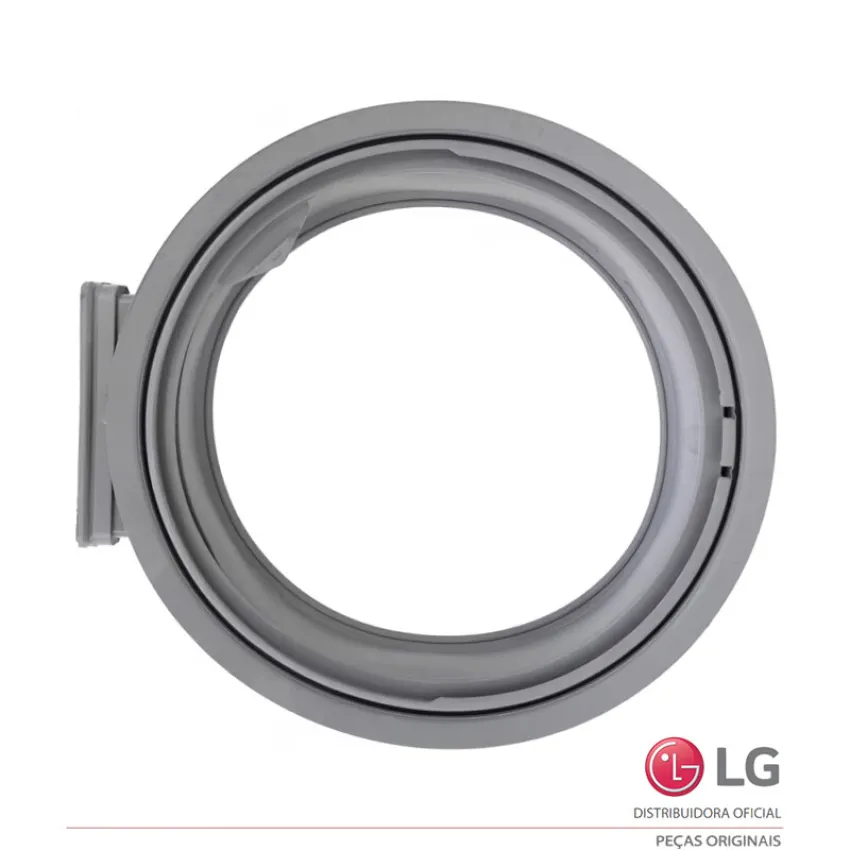 GUARNIÇÃO BORRACHA DA PORTA LAVADORA LG WD9WE6 WD9WE6A MDS65654401 MDS65654402