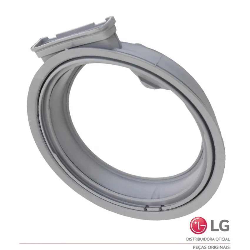 GUARNIÇÃO BORRACHA DA PORTA LAVADORA LG WD9WE6 WD9WE6A MDS65654401 MDS65654402