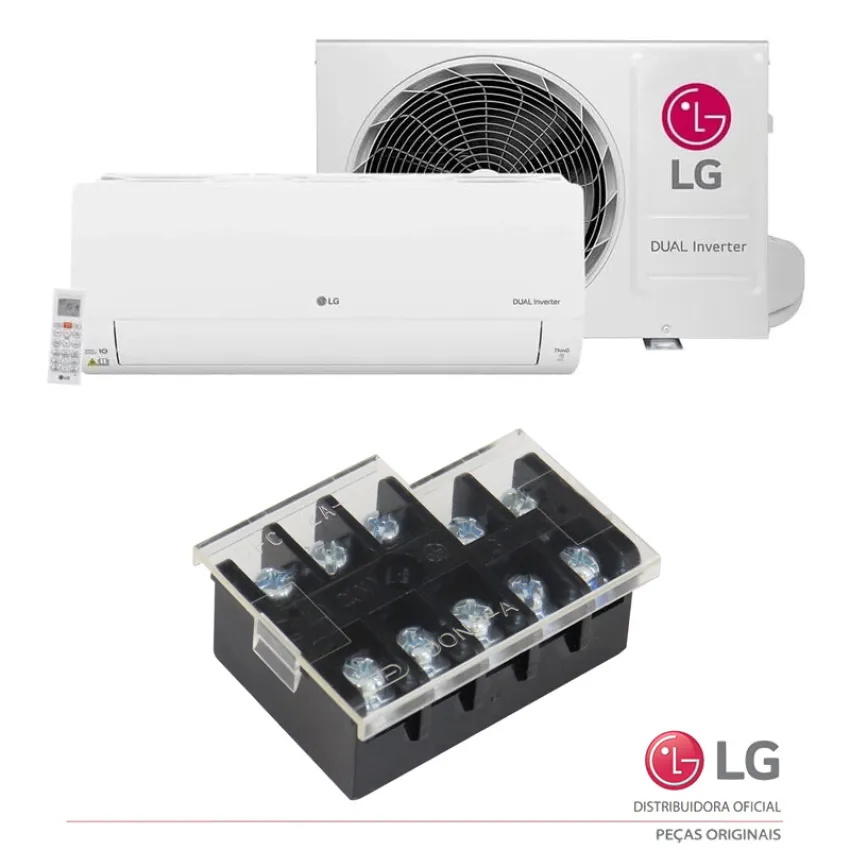 BARRA DE TERMINAIS PARA AR CONDICIONADO LG ARNU28GTPC2 S4UQ18KL3WB S4UW09AA31A - 6640000036A