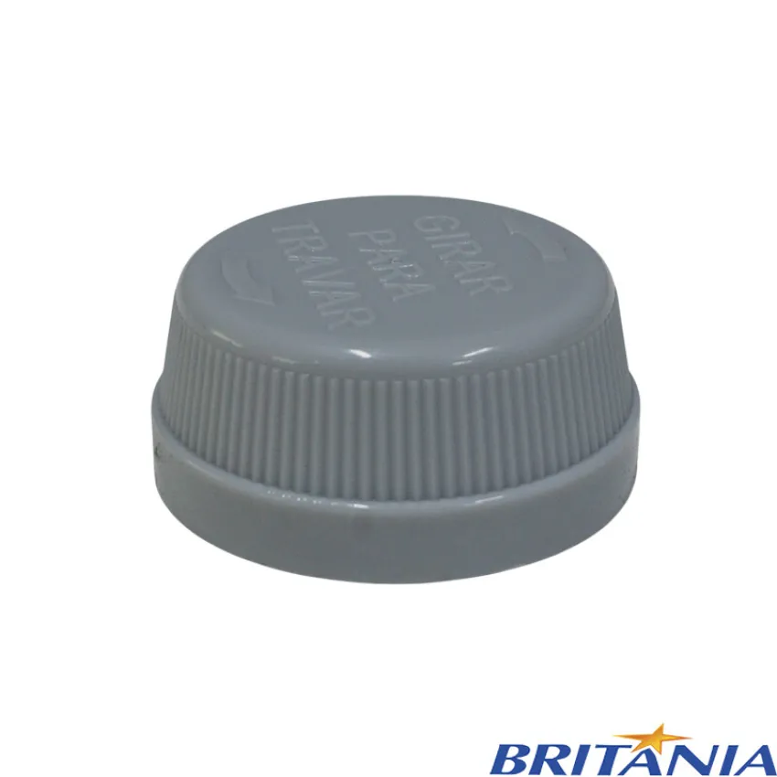 PORCA TRAVA DA HÉLICE VENTILADOR BRITÂNIA MODELOS:  VENTUS INSECT | PROTECT TURBO 30 | B30 | B40 | COR: CINZA CLARO