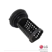 FILTRO DE FIAPOS / BOMBA DE DRENAGEM LAVADORA LG WD-1250ERD WD1014RWA WD-12276RD 383EER2001A | ORIGINAL