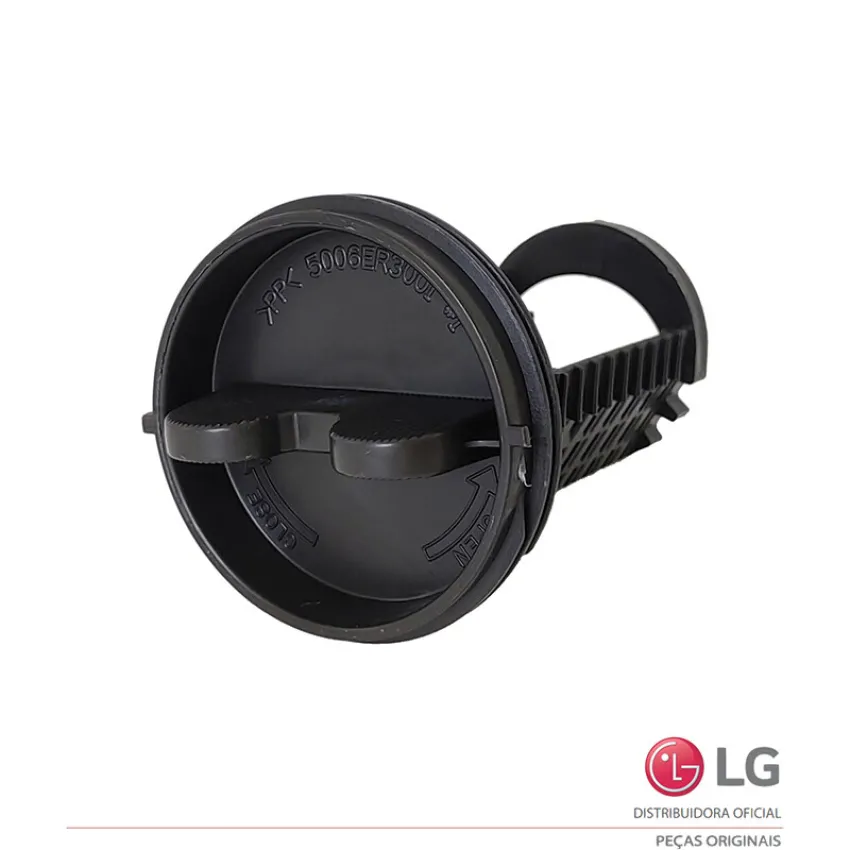 FILTRO DE FIAPOS / BOMBA DE DRENAGEM LAVADORA LG WD-1250ERD WD1014RWA WD-12276RD 383EER2001A | ORIGINAL