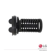 FILTRO DE FIAPOS / BOMBA DE DRENAGEM LAVADORA LG WD-1250ERD WD1014RWA WD-12276RD 383EER2001A | ORIGINAL