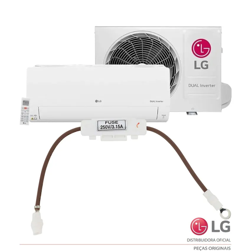 FUSIVEL AR CONDICIONADO LG 250V X 3.15A ASUQ182CSA1 ASUW1223WB0 EAF58158301  | ORIGINAL