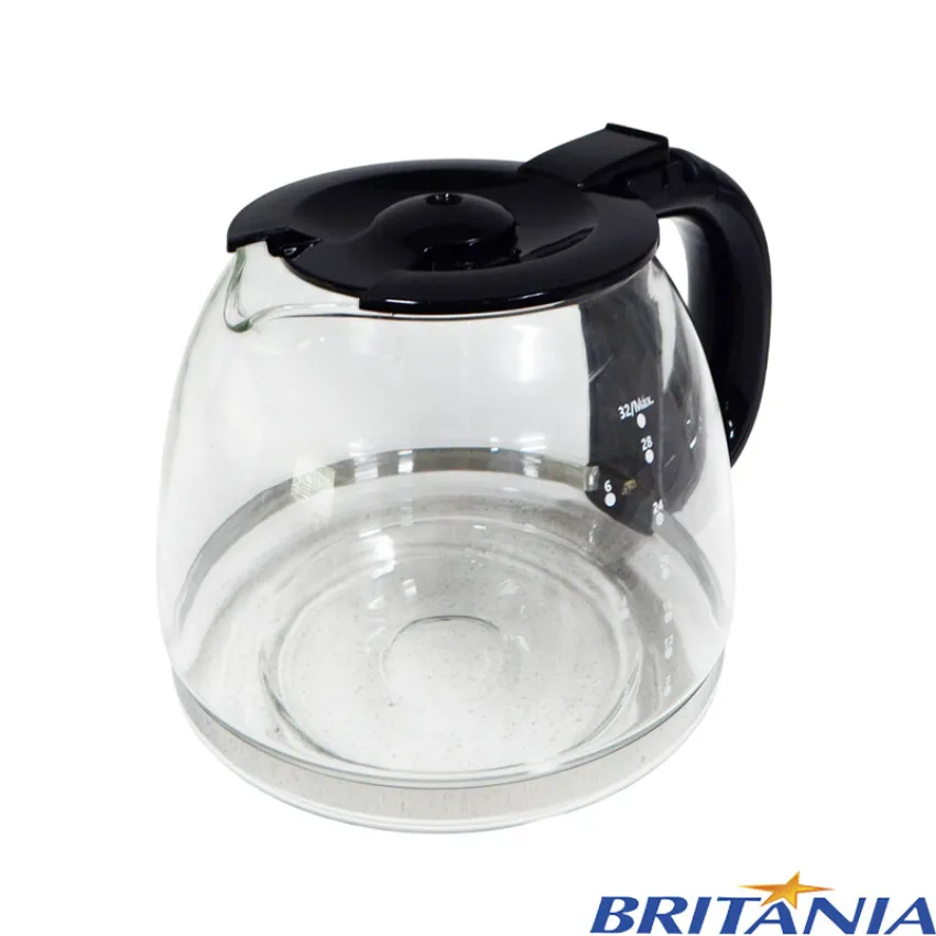 JARRA DE VIDRO PARA CAFATEIRA BRITÂNIA CP30 BCF32 | CAPACIDADE: 1,28L | ORIGINAL