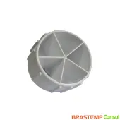 KIT 2 | PÉS NIVELADOR PARA GELADEIRA | REFRIGERADOR BRASTEMP | CONSUL BRB39A BRF36F CRC28F CVU26D | W10388134