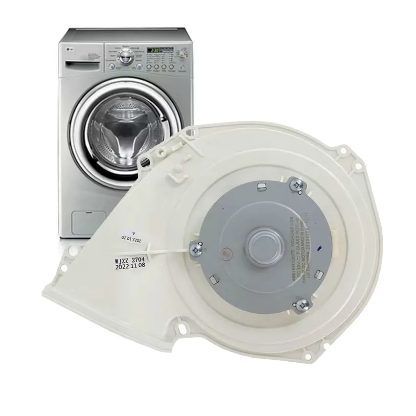 MOTOR DA TURBINA DE SECAGEM COM HÉLICE E SUPORTE DO MOTOR PARA LAVA E SECA LG WD-1485AD WD-C1485AD EAU37932704