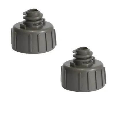 KIT 2 | PÉS NIVELADOR PARA GELADEIRA BRASTEMP | CONSUL BRM44H BRM54H BRM45J BRM53H COR: CINZA BALTICO | W10388140