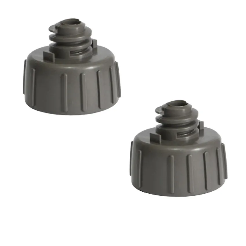 KIT 2 | PÉS NIVELADOR PARA GELADEIRA BRASTEMP | CONSUL BRM44H BRM54H BRM45J BRM53H COR: CINZA BALTICO | W10388140