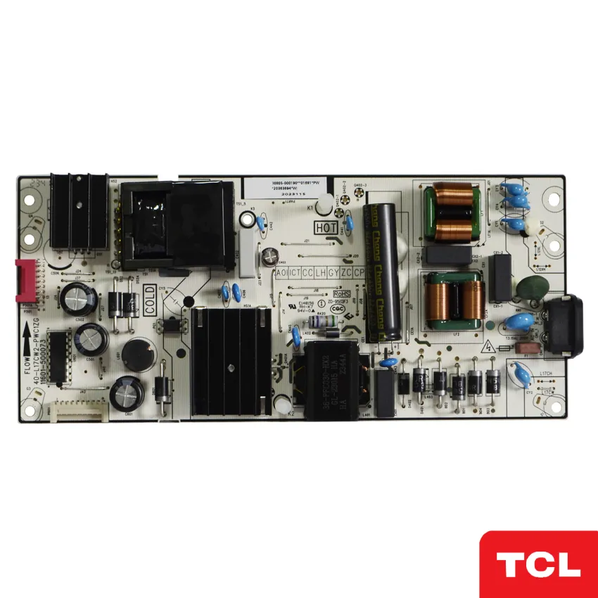 PLACA FONTE TCL 65P735 40-L17CW2-PWC1ZG | NOVA