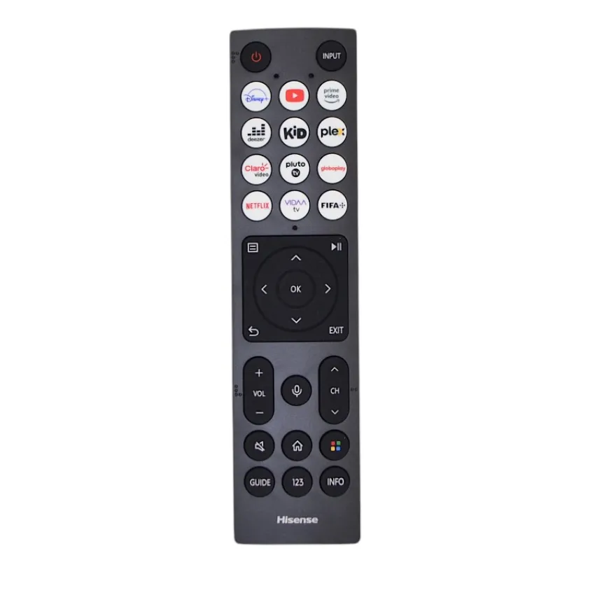 CONTROLE REMOTO HISENSE 32A4K 43A4K 55A6K 70A6K 50E7K 50U6K  ERF3F96H | ORIGINAL