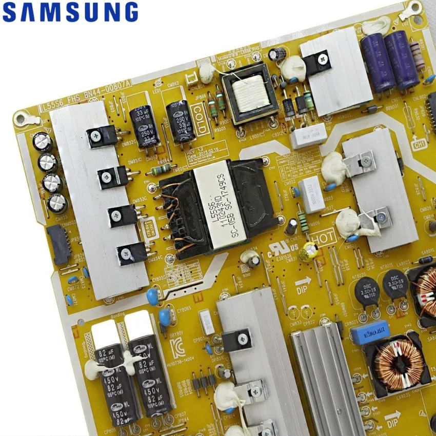 PLACA FONTE SAMSUNG UN55MU6100G UN55MU6100GXZD BN44-00807A -ORIGINAL