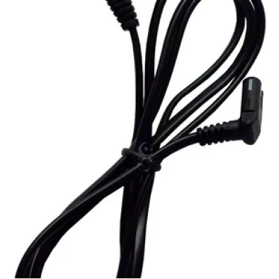 Kit 30 Cabo De Força Bipolar Original 90º Tipo 8 Tv Monitor